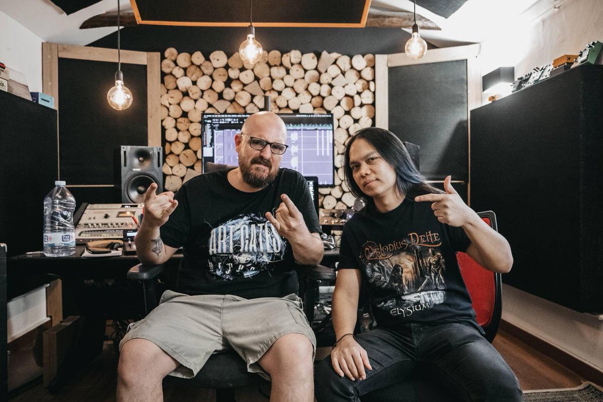 ArtGatesRecords's tweet image. ⚡ Biggie from @MelodiusDeite right now at #TheMixtery with #RaúlAbellán in the mixing and mastering phase for the upcoming album by the band ⚡

The band recently performed at #mastersofrock festival and is now preparing their ultimate opus to be unchained in 2024!