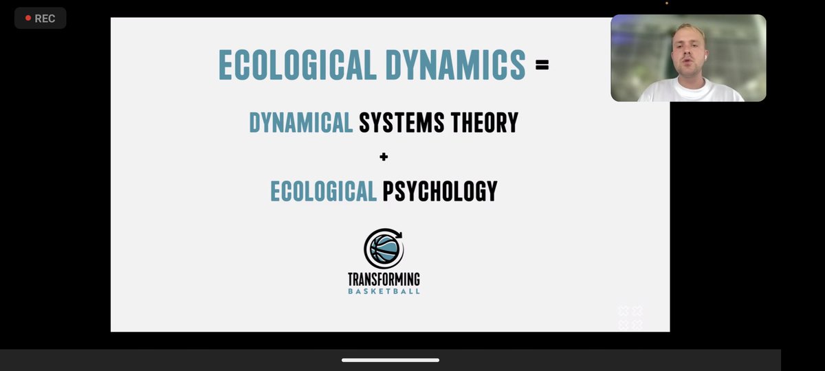joeynumerouno's tweet image. Super interesting session last night delivered by @AlexJSarama as part of @power_ray #CDP8 

Ecological dynamics, the constraints led approach (CLA), affordances within environments, the importance of variability... and the impact on player development. Food for thought! 🍎🧠💡