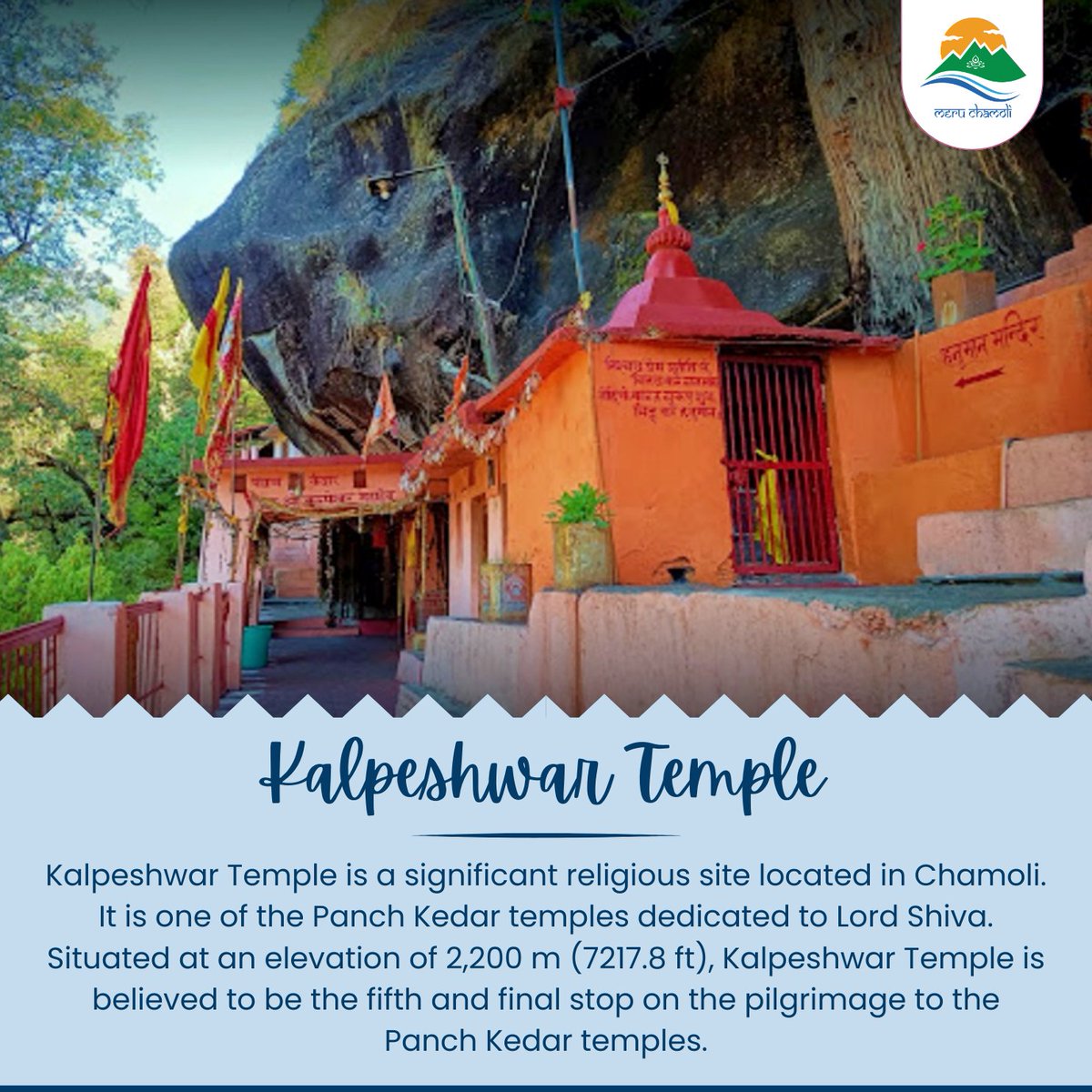 🌟 Embrace Spiritual Serenity at Kalpeshwar Temple 🛕

#Chamoli #Uttarakhand #KalpeshwarTemple #PanchKedar #HimalayanSpirituality #DivineRetreat #SacredJourney #NatureAndDevotion #SpiritualBliss #GarhwalHimalayas