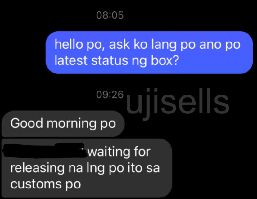 ujisells's tweet photo. #ujisells_update
box 36 is currently in ph customs na po~ sorry po again for the delays 🙇♀️ https://t.co/L3HtHQeIcy