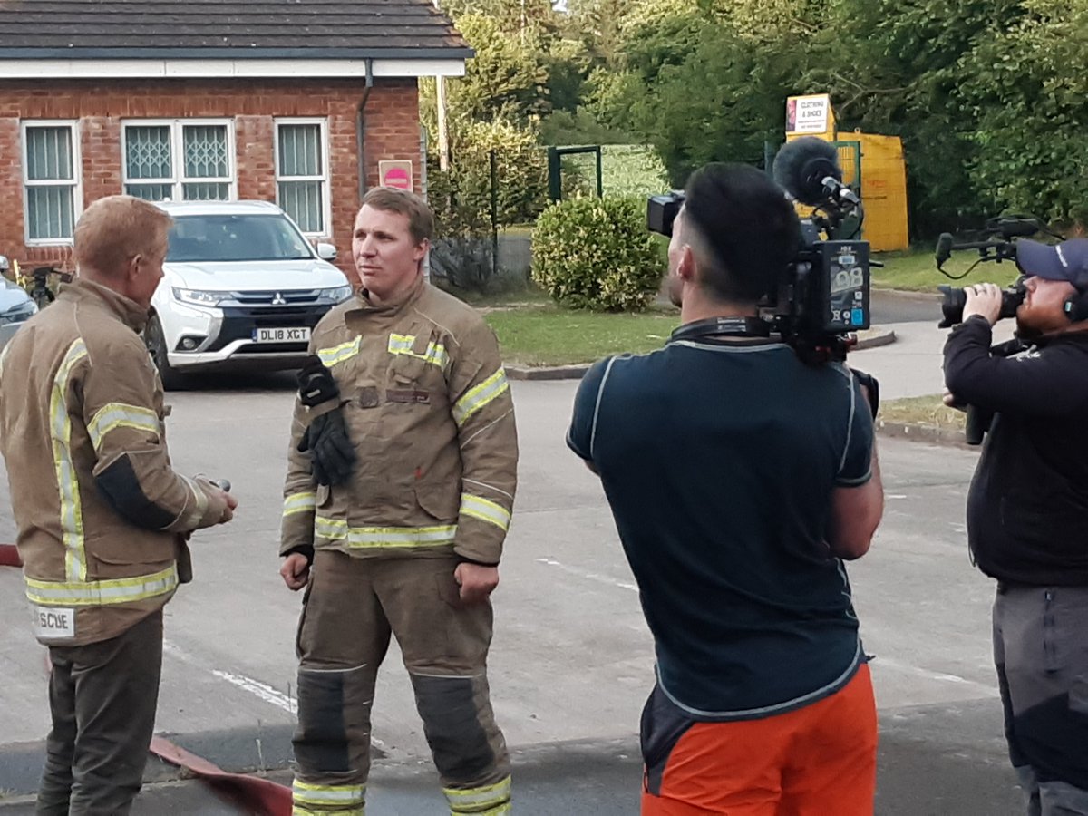 HWFRS featured strongly on BBC's Countryfile last night with a film crew at Peterchurch FS to interview SC Michelle Hicks and FF Rory Andrews while SC Chris White visited Adam's farm to give fire safety advice.
Catch the programme here: bbc.co.uk/iplayer/episod…