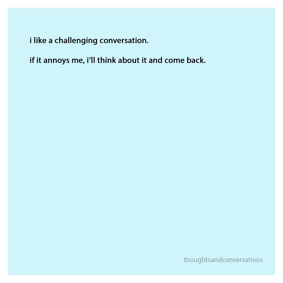 challenging #conversation #come #back