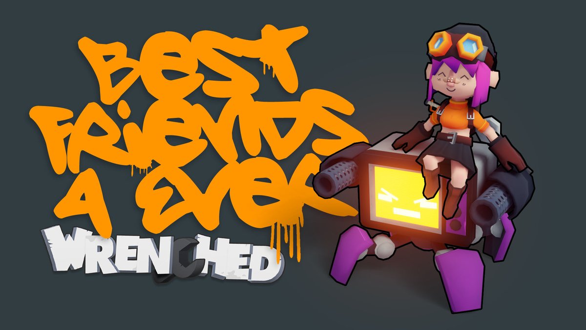 CherryNuggetGms's tweet photo. Best friends 4 ever! Tag your best friend and go and wishlist Wrenched together becasue there will be couch co-op!!!!

https://t.co/UirKnHSvmB

#Wrenched #MadeWithUnity #Wishlist #IndieDev #GameDev https://t.co/LdSYNIB2cg