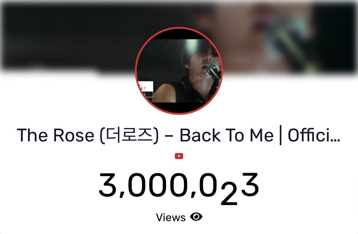 parksbabi's tweet photo. Happy 3M Views! 🫶
Stream ‘BACK TO ME’ MV here: https://t.co/IMWy1yP4Nk
#BackToMeMVisOut
#TheRoseBACKTOME
#TheRoseDUAL
@TheRose_0803 https://t.co/ULygnEwBax