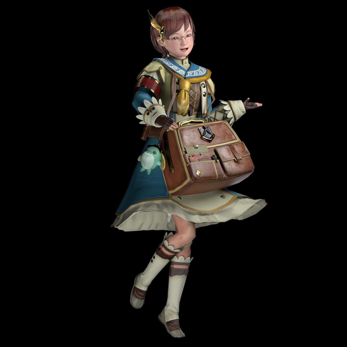 okknkno's tweet photo. チッチェ姫できた！
キャラ△47778
鞄△9892
テクスチャ 2048×2048  4枚 https://t.co/3Qg68xoSw5