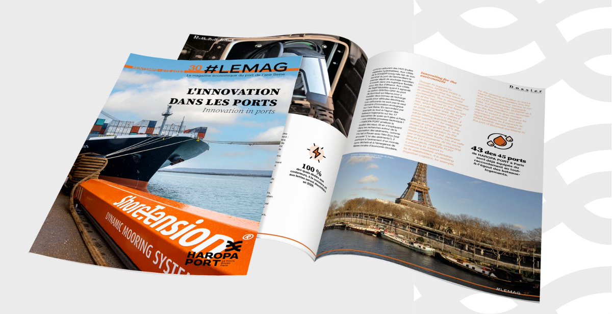haropaport's tweet photo. En soutenant l'#innovation, HAROPA PORT répond à un enjeu clé de son développement : la préservation de l'#environnement. Au-delà de porter ses projets, le port soutient de multiples initiatives qui témoignent de son engagement vers un #portdurable ➡️ https://t.co/9xR4hswPCw https://t.co/UmOIqLnCmz