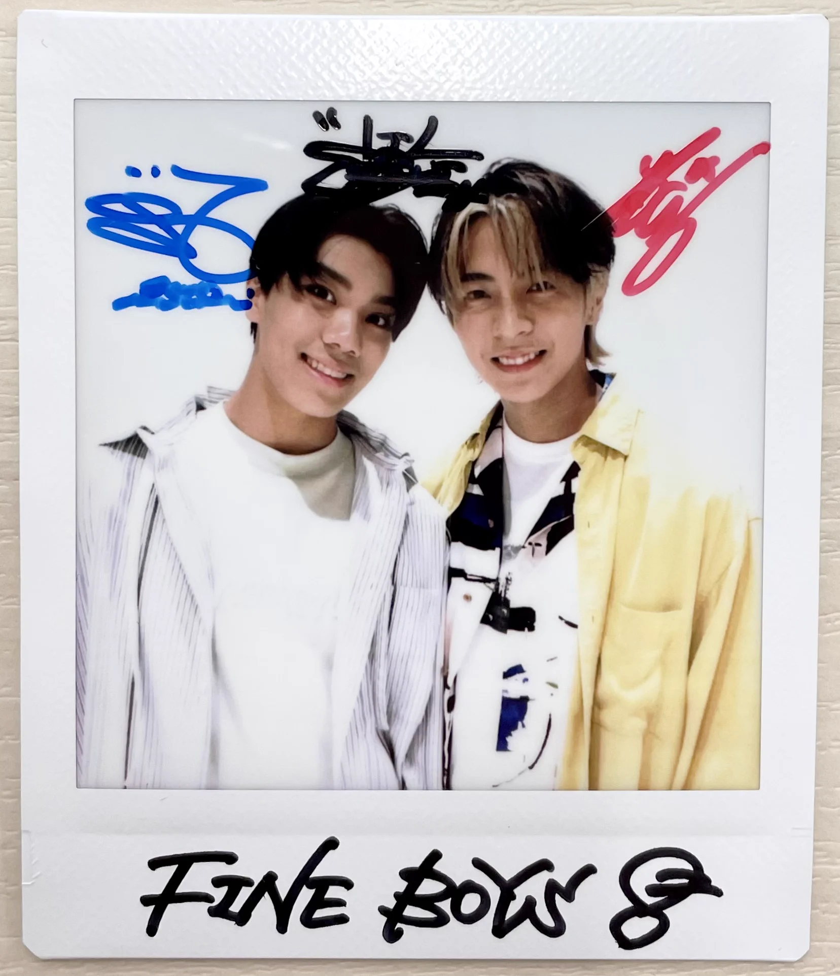 LIL LEAGUE 岩城星那 クリアファイル 直筆サイン CL X-এ FINEBOYS: 