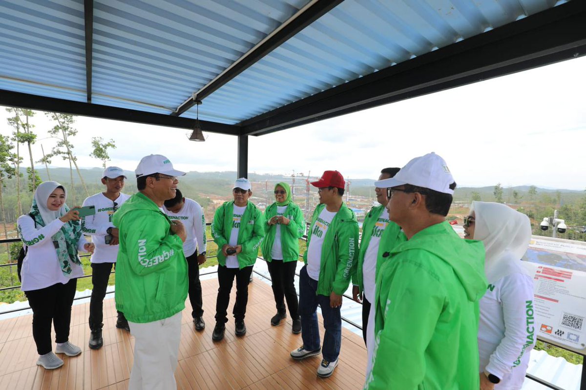bdgojng's tweet photo. Ibukota Nusantara menawarkan kolaborasi gotong-royong dan kebersamaan kepada masyarakat khususnya para kaum muda #PPPKunjungiIKN https://t.co/5Fjq9uBEJX