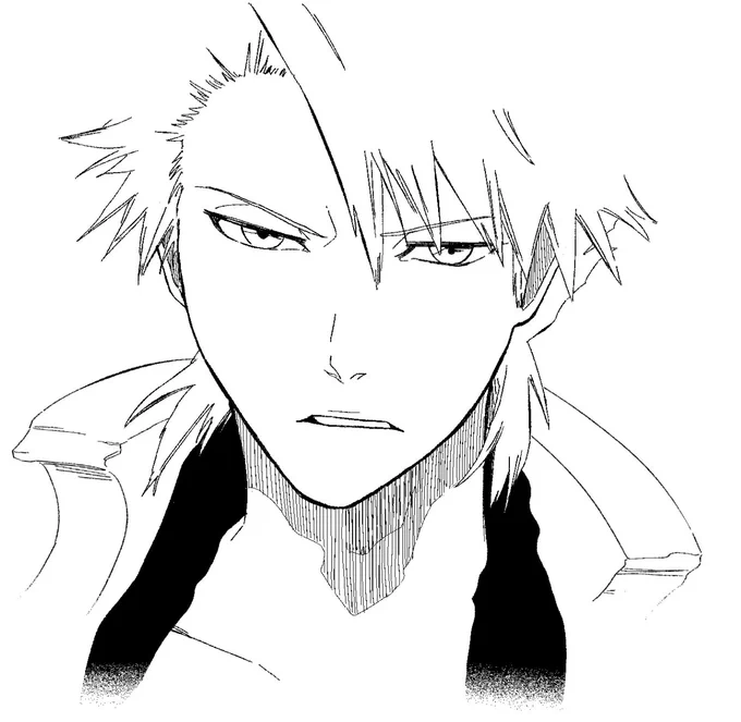 #日番谷冬獅郎
 #少し老ける
 #BLEACH
 #模写イラスト 

かわいいねえ〜〜 