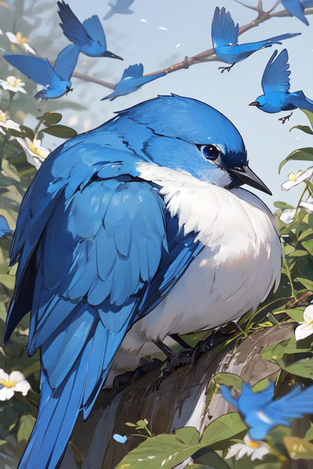 エックスデーに青い鳥が死んだ
というお題でAIに描いてもらいましたが・・・Xが足らん感じ。 