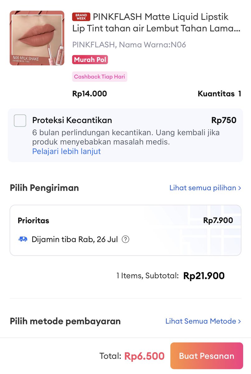 egikrtk's tweet photo. Belanja receh di lazada @LazadaID 🫠🤟🏻

Gentle gen
https://t.co/x7oeeVBw7w
Pinkflash
https://t.co/5yHByFGbyy
Thinwall 200ml
https://t.co/vKKzizMne2
Termos
https://t.co/x0s1LE9ZnL

#promolazada #promoreceh #LazadaID https://t.co/WnoXaFNZIM