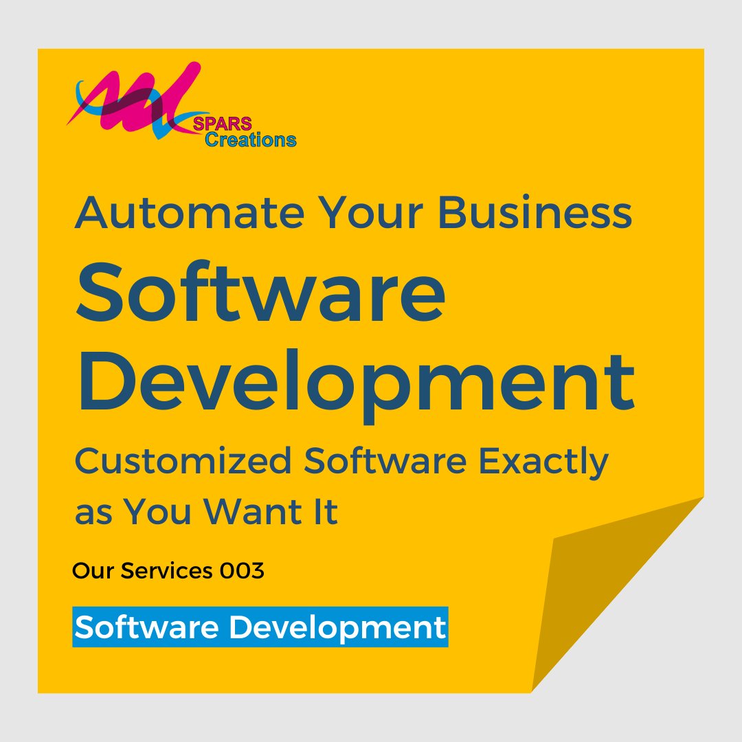 SparsCreations's tweet photo. Get the customized software you need, exactly how you want it. #sparscreations #DataDrivenDigitalMarketing
Visit Us: https://t.co/ZCwaY3lFEQ https://t.co/DbYBWUxlPy