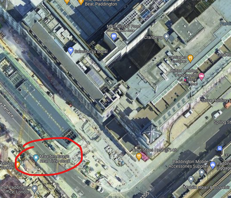 PuttyStudios's tweet photo. @john_seto @rhysadams @spenley Just around the corner, when you come out from the Elizabeth Line. https://t.co/jiTJxWgEtf