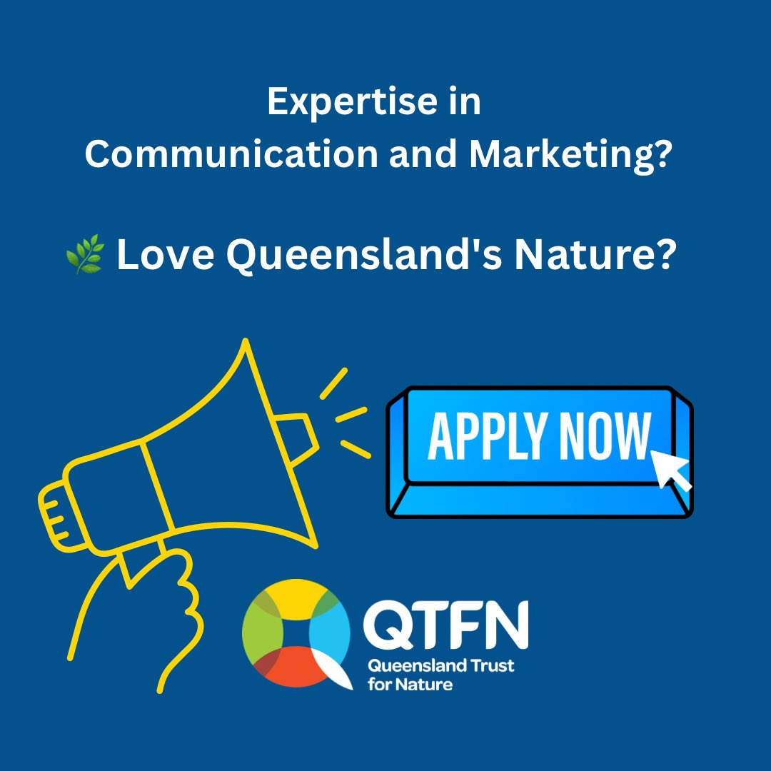 Join Us in Protecting and Enhancing Nature in Queensland!

Are you an enthusiastic and dedicated marketing and communications professional eager to make a real impact on protecting and enhancing nature in Queensland?

Check out the job and apply here:
tinyurl.com/58n53r4b