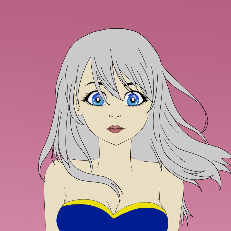 Vikhoshi anime NFT tweet media