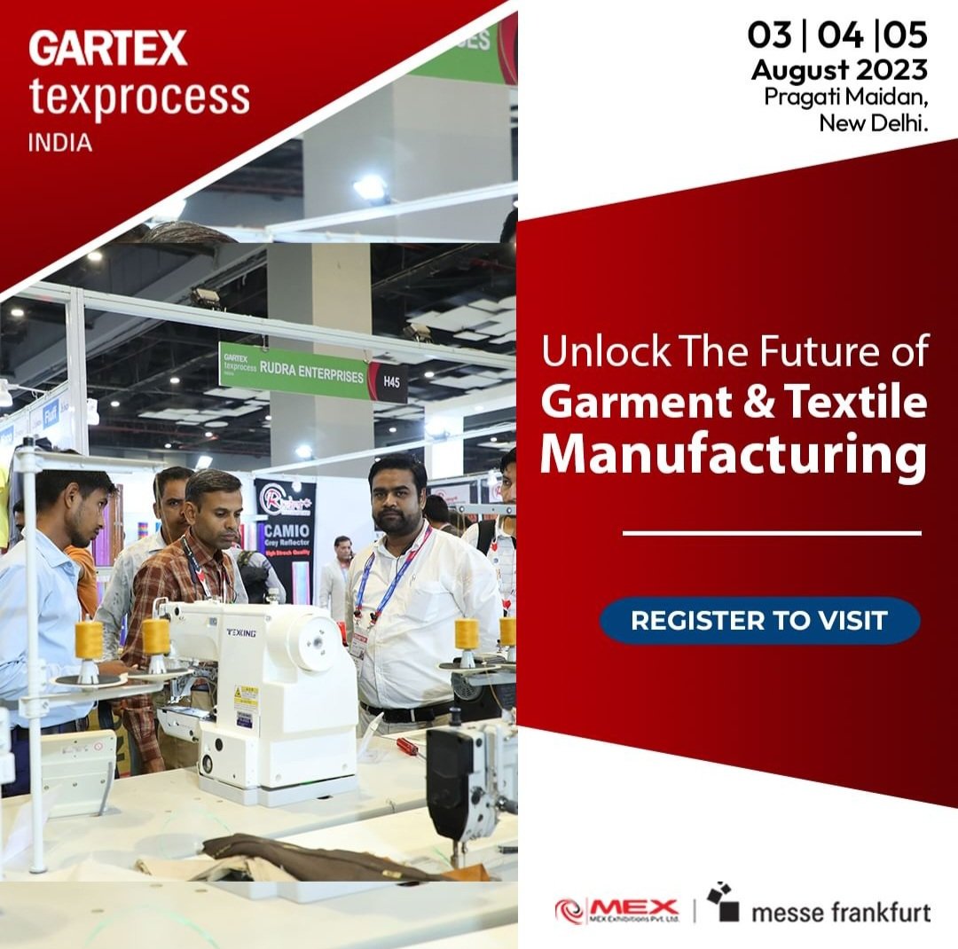 PenExhibition's tweet photo. Gartex Texprocess India is just 10 days away. Get ready to explore the world of opportunities lying in the #garment &amp; #textile manufacturing value chain.

👉 Register Today 4 Walk-In: https://t.co/mLdauklvfY 

Delhi Edition 2023
🗓 03-04-05 August 2023
📍 Pragati Maidan,New Delhi https://t.co/0SMCRYu86F