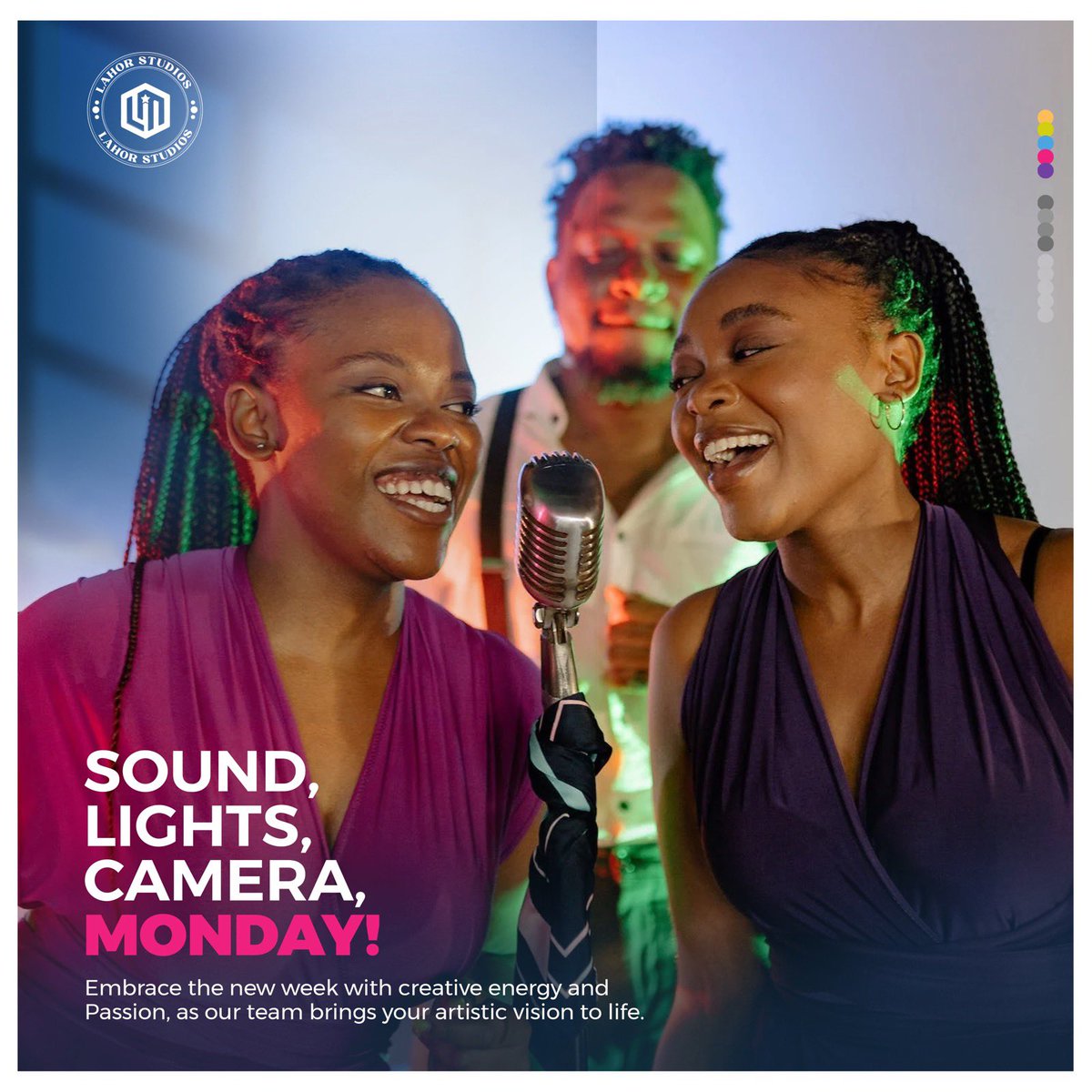 lahormusic's tweet photo. As the week begins, secure your spot at Lahor Studios for an unforgettable experience in digital recording, live performances, podcast shoots, and more. 
Don't miss the chance to amplify your artistry with our top-notch facilities and expert team. 
Book your session now https://t.co/OLKrZJ9fse