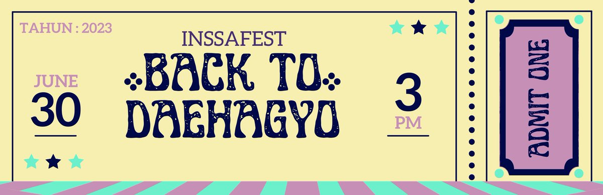 DAY 2 ( July 30 2023 ) TICKET