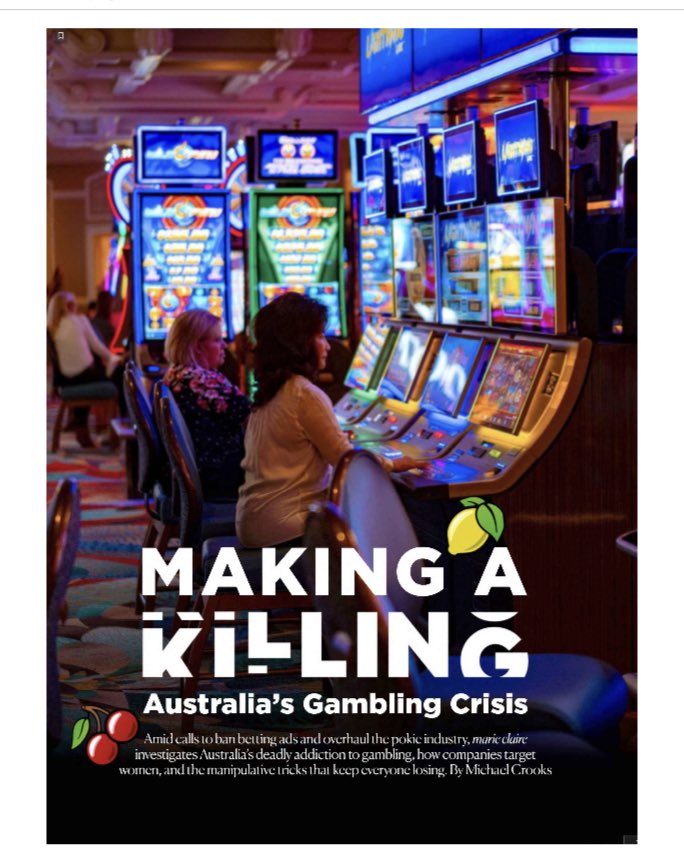 Prof Samantha Thomas (@doc_samantha) on Twitter photo Great to see <a href="/SimoneNicoleM/">Dr Simone McCarthy</a> talking about her research on the increasing targeting of women by the gambling industry in <a href="/marieclaireau/">marie claire Australia</a> <a href="/IHT_Deakin/">Institute for Health Transformation</a> @deakinresearch <a href="/Deakin/">Deakin University</a> Great to see <a href="/SimoneNicoleM/">Dr Simone McCarthy</a> talking about her research on the increasing targeting of women by the gambling industry in <a href="/marieclaireau/">marie claire Australia</a> <a href="/IHT_Deakin/">Institute for Health Transformation</a> @deakinresearch <a href="/Deakin/">Deakin University</a>