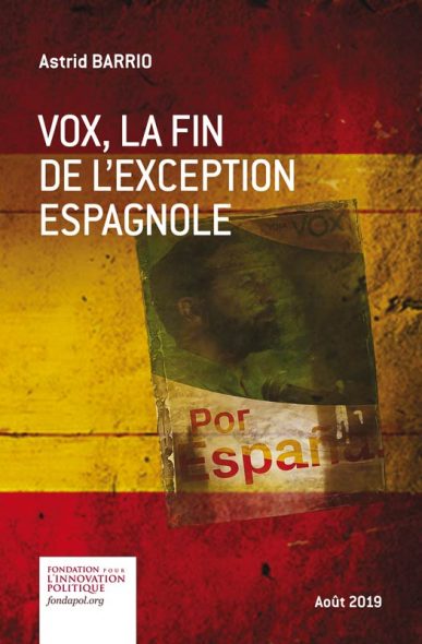 Fondapol's tweet image. 🗳️🇪🇸À l’occasion des élections générales espagnoles, retrouvez l’étude @Fondapol &quot;Vox, la fin de l’exception espagnole&quot;, publiée en 2019
@AstridBarrio revenait alors sur l’irruption de Vox en Andalousie et ses aspirations à l’échelle nationale
👉urlz.fr/mPXt