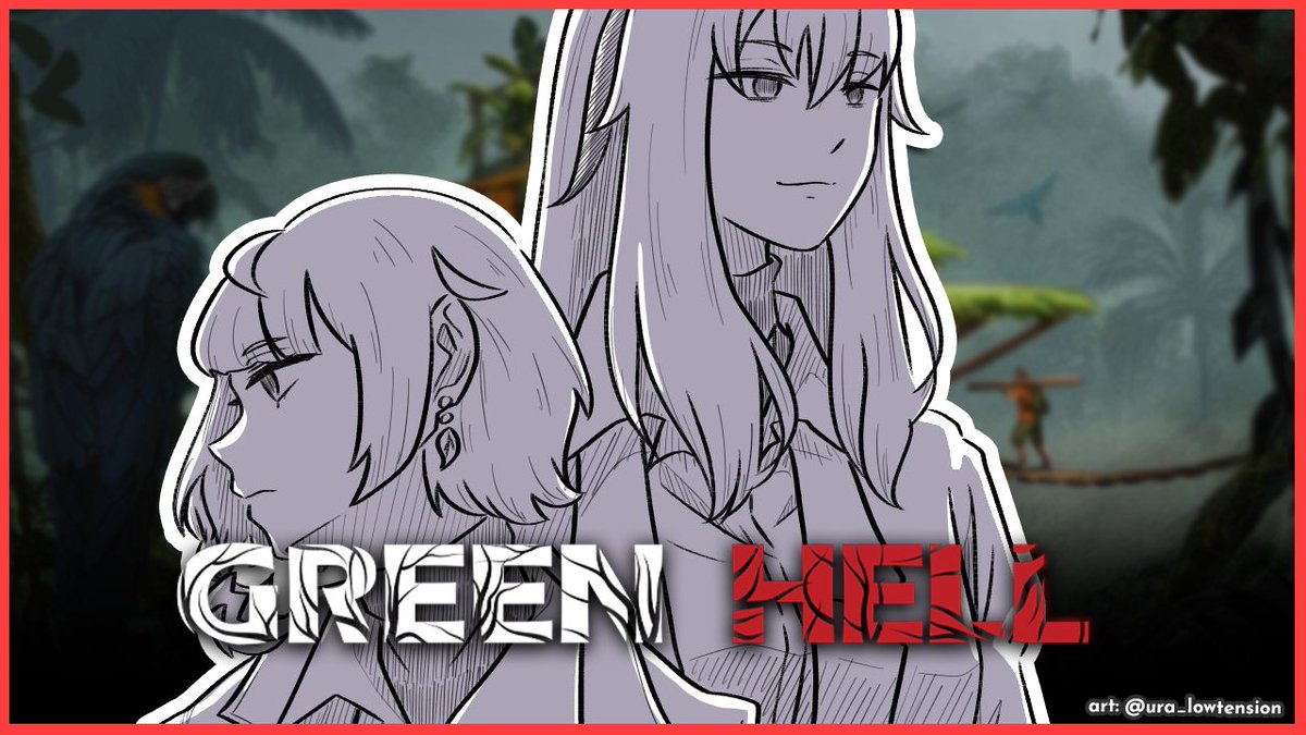 time to survive... ONCE AGAIN🏃‍♀️

#KaelAttention
🎮 Green Hell with Anya🍂
⏰ 21.00 GMT+7 
📺youtube.com/live/-2I7NIvnU…