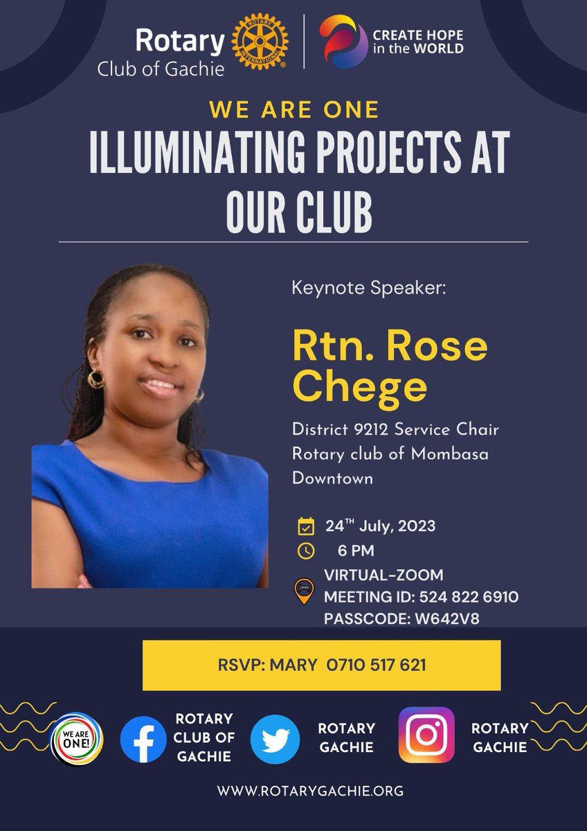 Rotary Club of Gachie tweet media