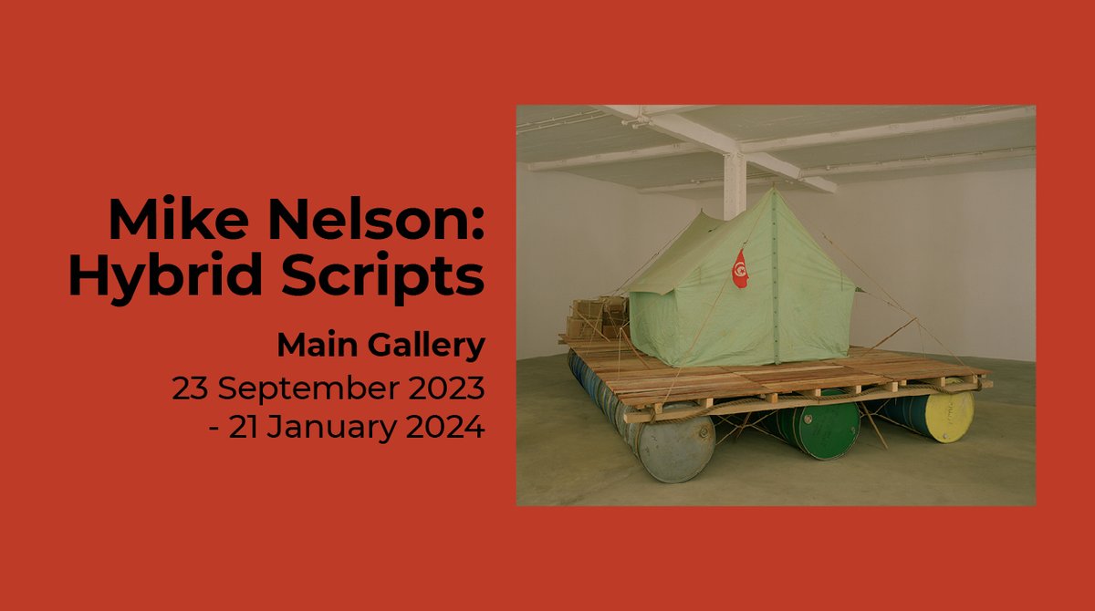We're happy to announce from 23 Sept we will be presenting ‘Hybrid Scripts’ the 1st solo exhibition in the North East in nearly 30 years by internationally acclaimed British artist Mike Nelson. This exhibition has been made possible thanks to Arts Council Collection’s Borrow Big!