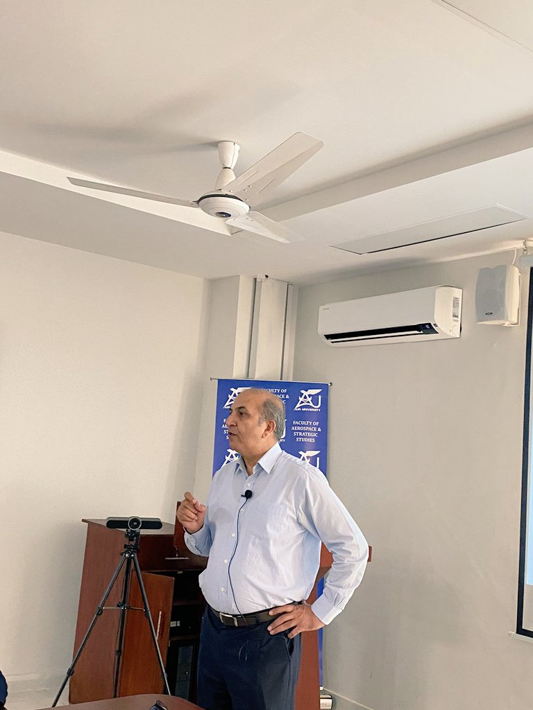 fass_air's tweet image. The 3rd speaker of day 6 will be Dr. @adilsultan on #StrategicStability in #SouthAsia at #FASS&apos;s 3rd Workshop on Contemporary #Security Issues, in collaboration with @FES_PAK 

- #FASSWorkshop #ISB | @HegewischNiels @HumayounkhanPK @Aiza_Azam @f_aider