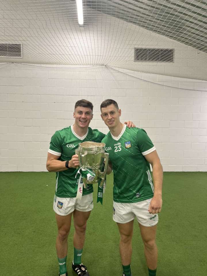 TrackNowGPS's tweet image. We are delighted for Limerick but especially for these two lads who are co owners of TrackNow. Well done Barry and Adam