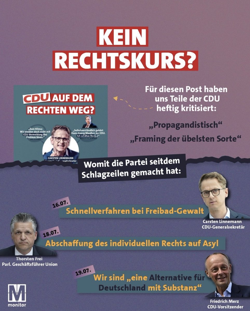 Stückchen für Stückchen… Nicht nur auf kommunaler Ebene. Aber hat ja alles nix mit Rechtskurs der Union zu tun? #Merz