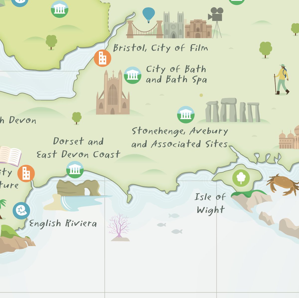 📣 Discover the new @UNESCOUK map, featuring Norwich #CityofLit!

From stunning coastlines to vibrant cities, you can explore all the unique UK #UNESCO sites. See if you can spot our fellow #CitiesofLit too!
Download your free copy: buff.ly/44VR7MX

#SeeThingsDifferently