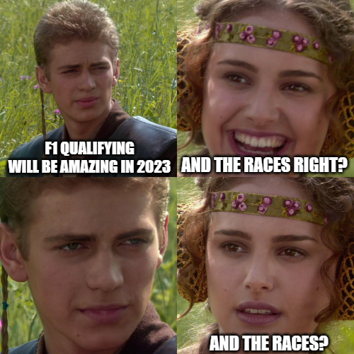 MattP1Gallagher's tweet photo. F1 in 2023 https://t.co/NSdkDSMEEq