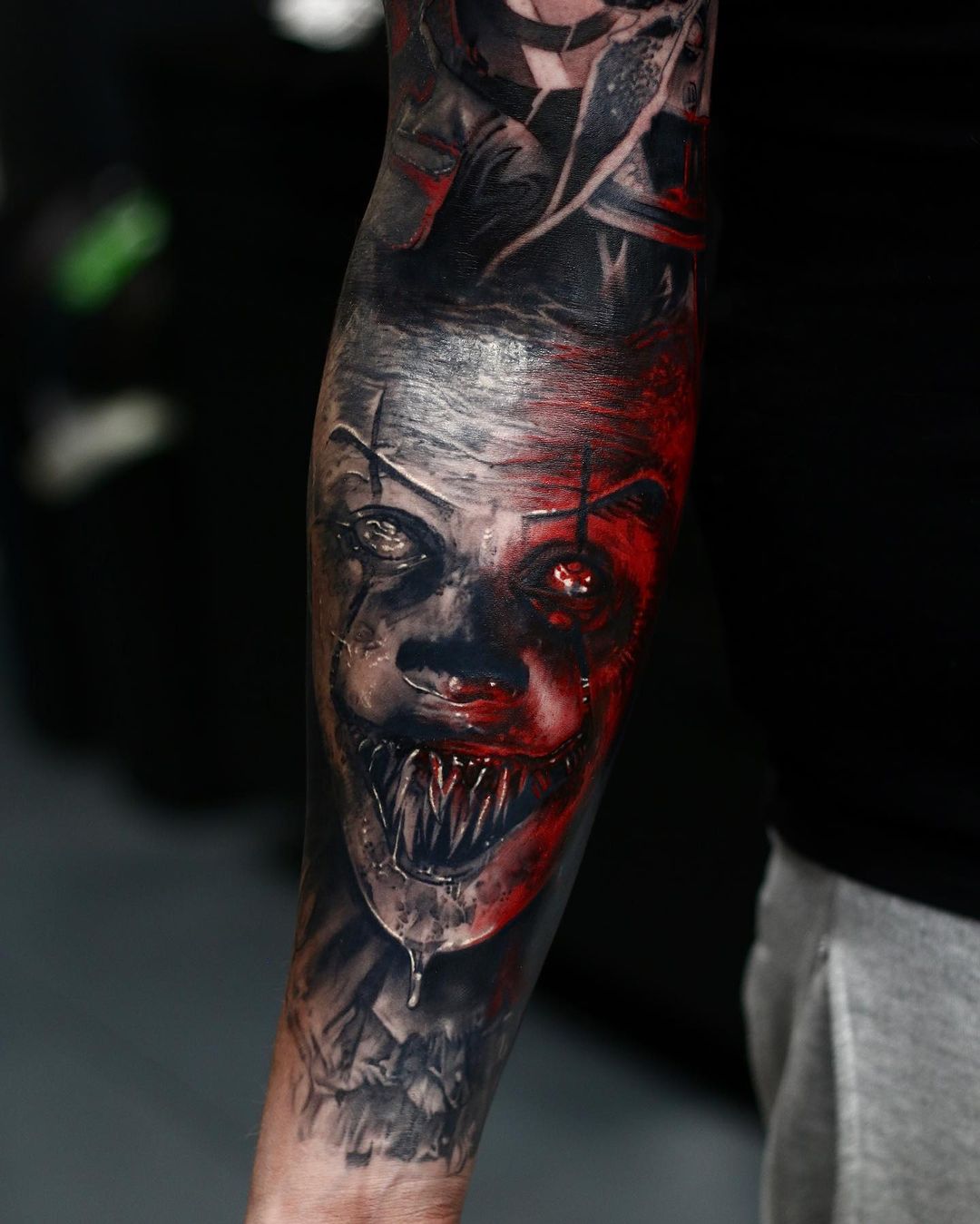 Horror Tattoo Designs For Men