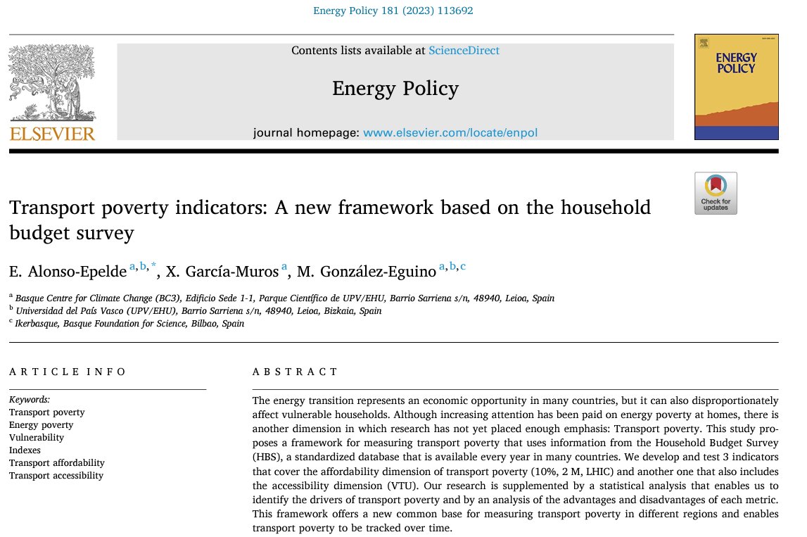giulio_mattioli's tweet photo. Very interesting-looking new article on how to make good transport poverty indicators based on household budget survey data 
https://t.co/k4chQxCZEX https://t.co/V1ConNSHBM
