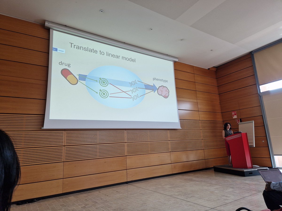 Heba Sailem, PhD (@hsailem) on Twitter photo Great talk from Rachel Melamed <a href="/rdmelamed/">Rachel Melamed</a> on predicting drug-phenotype-gene relationships using DraphNet <a href="/TransMedISMB/">TransMed COSI at ISMB/ECCB</a> Great talk from Rachel Melamed <a href="/rdmelamed/">Rachel Melamed</a> on predicting drug-phenotype-gene relationships using DraphNet <a href="/TransMedISMB/">TransMed COSI at ISMB/ECCB</a>