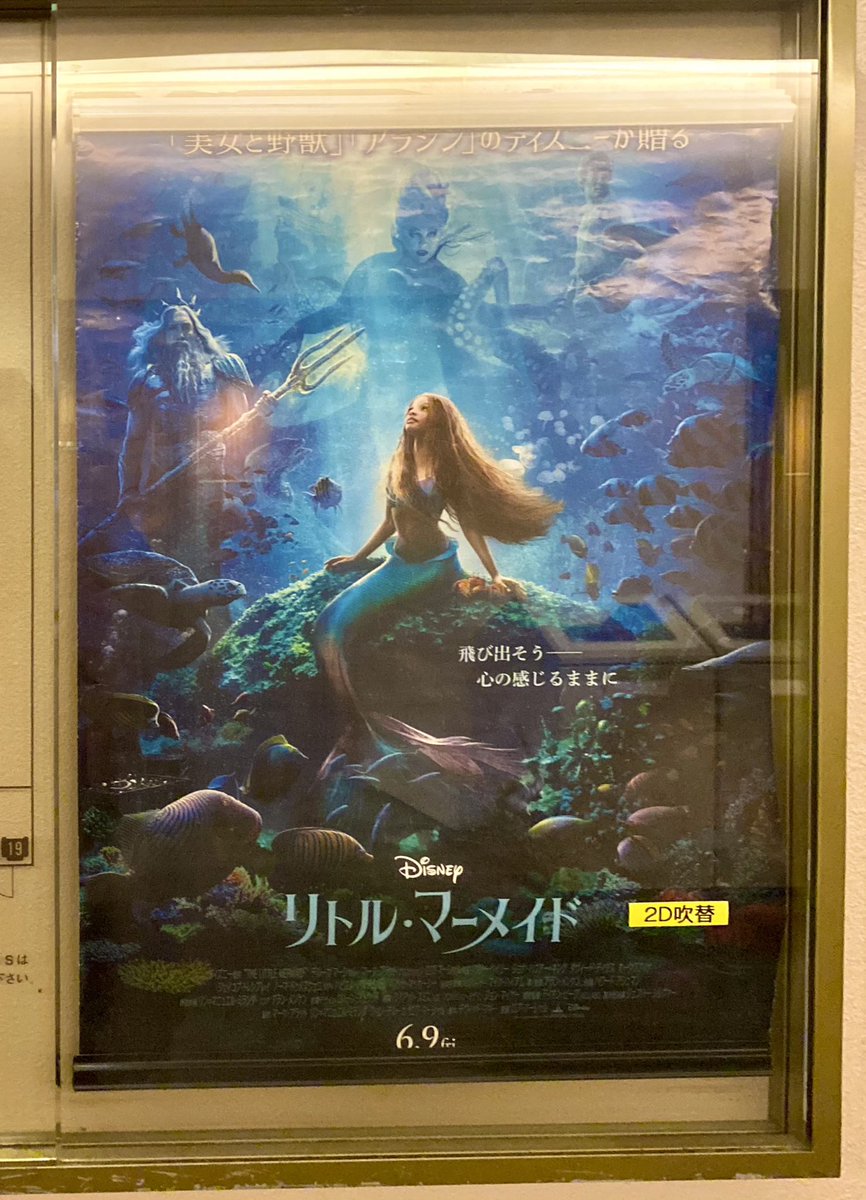 週末に見て来た  リトマめちゃくちゃ良かった…!見るまで思うところあったけどちゃんと見て良かった…!日本キャストさんの歌聴きたくて吹替で見た!サントラ欲しい🧜‍♀️  君どうは難しかった😂でも色んな箇所で今までの歴代作品を感じられて楽しかった👏