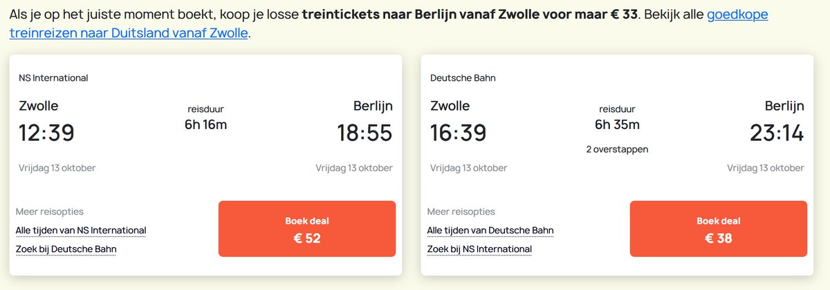 michelbrinkhuis's tweet photo. Op @locomocheap vind je vanaf nu voor alle Duitse bestemmingen ook de prijs van een kaartje bij 🇩🇪 Deutsche Bahn, en klik je makkelijk door om daar te boeken. 

Kleine lettertjes: Het kan een paar seconden duren voor je ze ziet opduiken, want de prijzen worden realtime opgehaald. https://t.co/hmyZkaMYEg