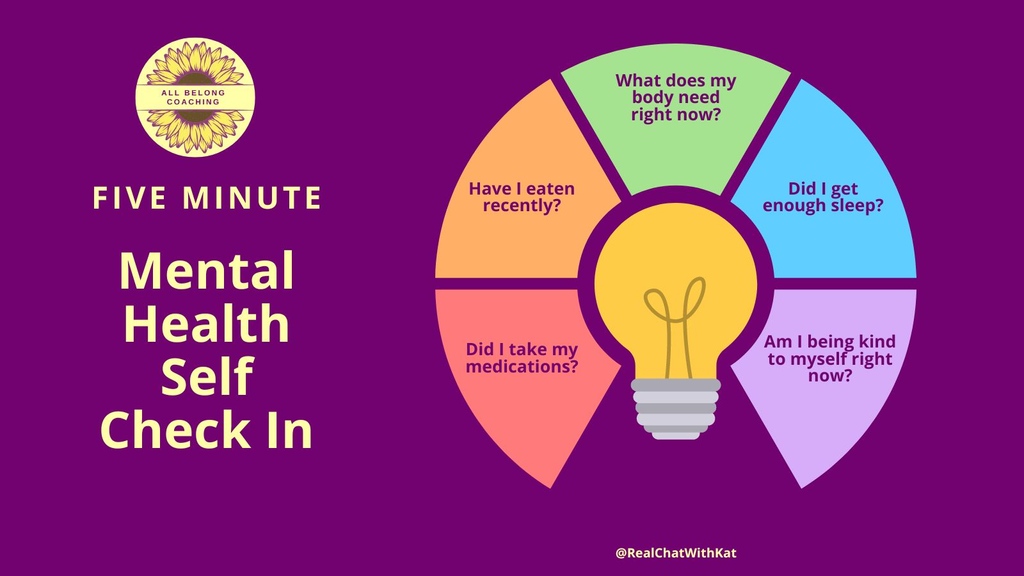 Find five minutes today for a five minute mental health self check in! 🌻🌻 Download the FREE ADHD Guide Ten Tips for Tackling Task Initiation ↣ tinyurl.com/ABCTenTransiti… ⁠ #ADHD #adhdcommunity #mentalhealthmatters #mentalhealth #mentlhealthmonday #loveyourself