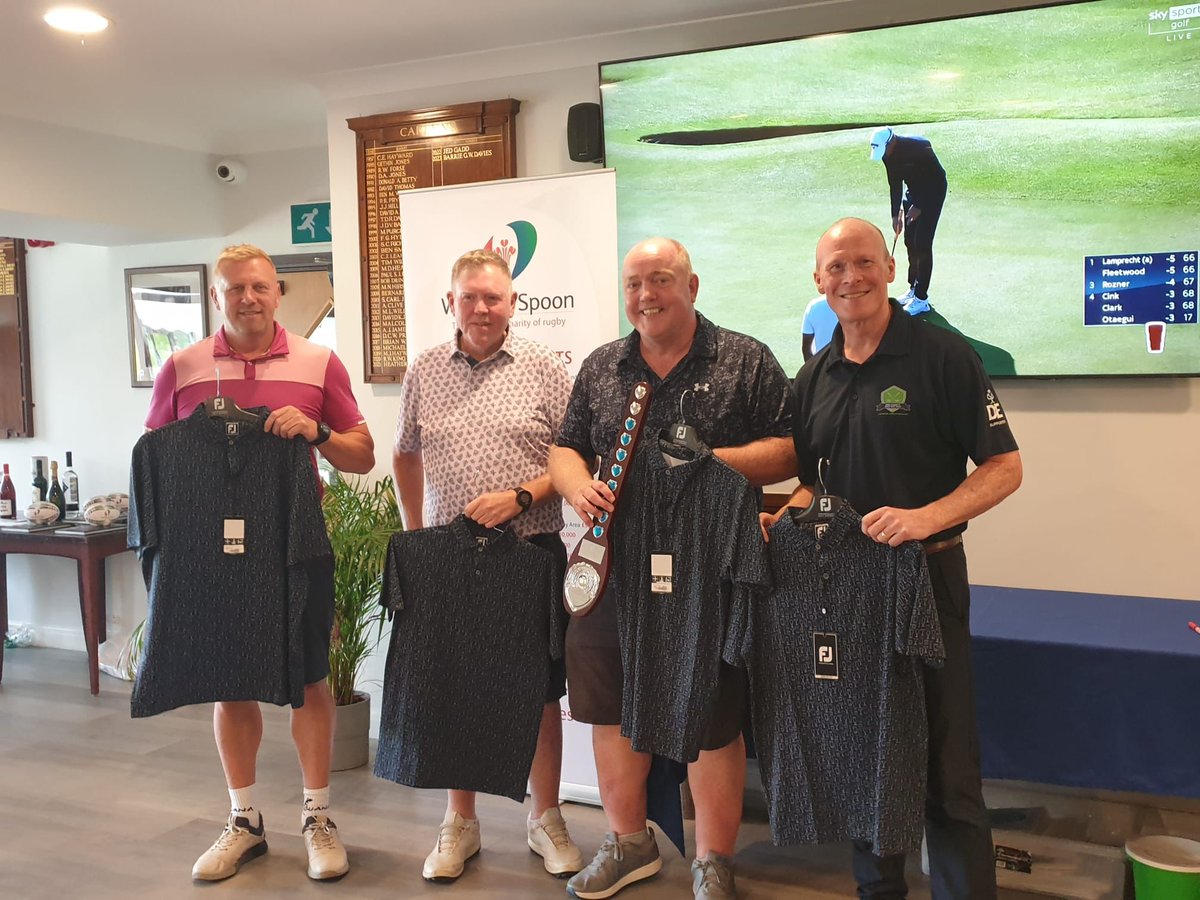 WatkinsandGunn's tweet photo. The Watkins &amp; Gunn golf team emerged victorious at the @SpoonWales charity golf day!

By playing in this fantastic event, we not only had a blast - but also helped to raise vital funds to continue their incredible work in transforming the lives of children and young people. https://t.co/vxxLAE2yNj