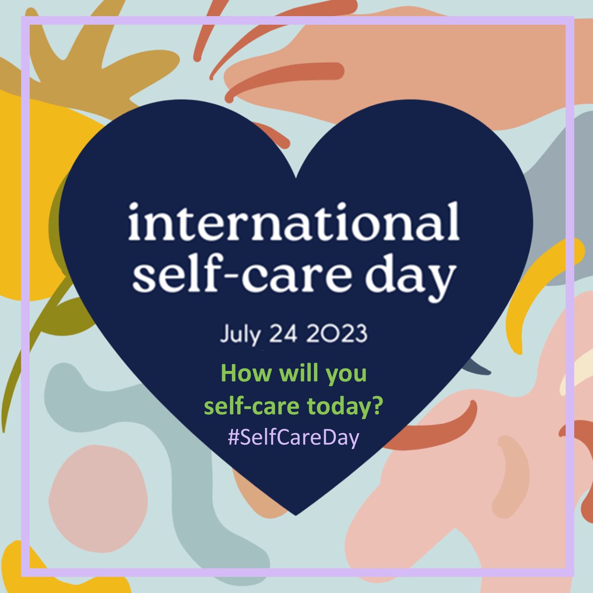 WinAsOneTeamKia's tweet photo. Happy International Self-Care Day! 🌿💕
 
Take time for yourself, embrace self-love, and prioritize your well-being. Share how you're practicing self-care today using #SelfCareDay. 

Let's inspire each other to nurture ourselves and make self-care a daily ritual! https://t.co/0xeJZpP4F8