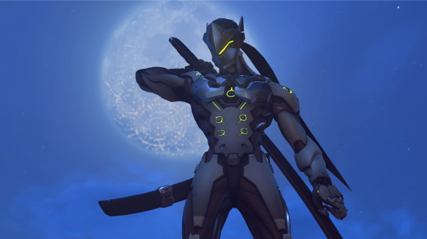 Saiboguu's tweet photo. || This thread aims to address Genji's entire cyberization process along with the commentary shared with Michael Chu and Alyssa Wong over the years via interviews and various other commentaries and lore bites. To begin, I will go to the night Hanzo struck Genji down, -> https://t.co/70vdwHfdyk