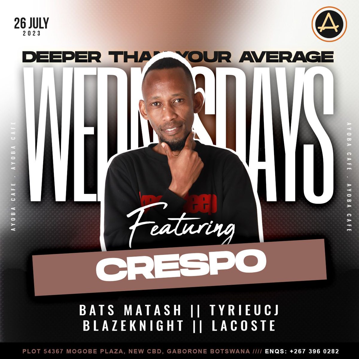 Crespo_Vintage's tweet image. Mid Week Gig At CBD...#keepItDeep