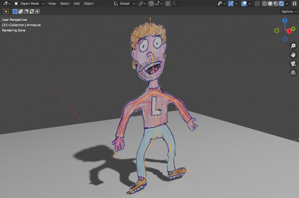 Schon klasse, wie schnell aus einer einfachen Handzeichnung eine "lebendige" Figur in #blender3d und #unity3d werden kann 🥰

#blender #lowpoly #handpainted