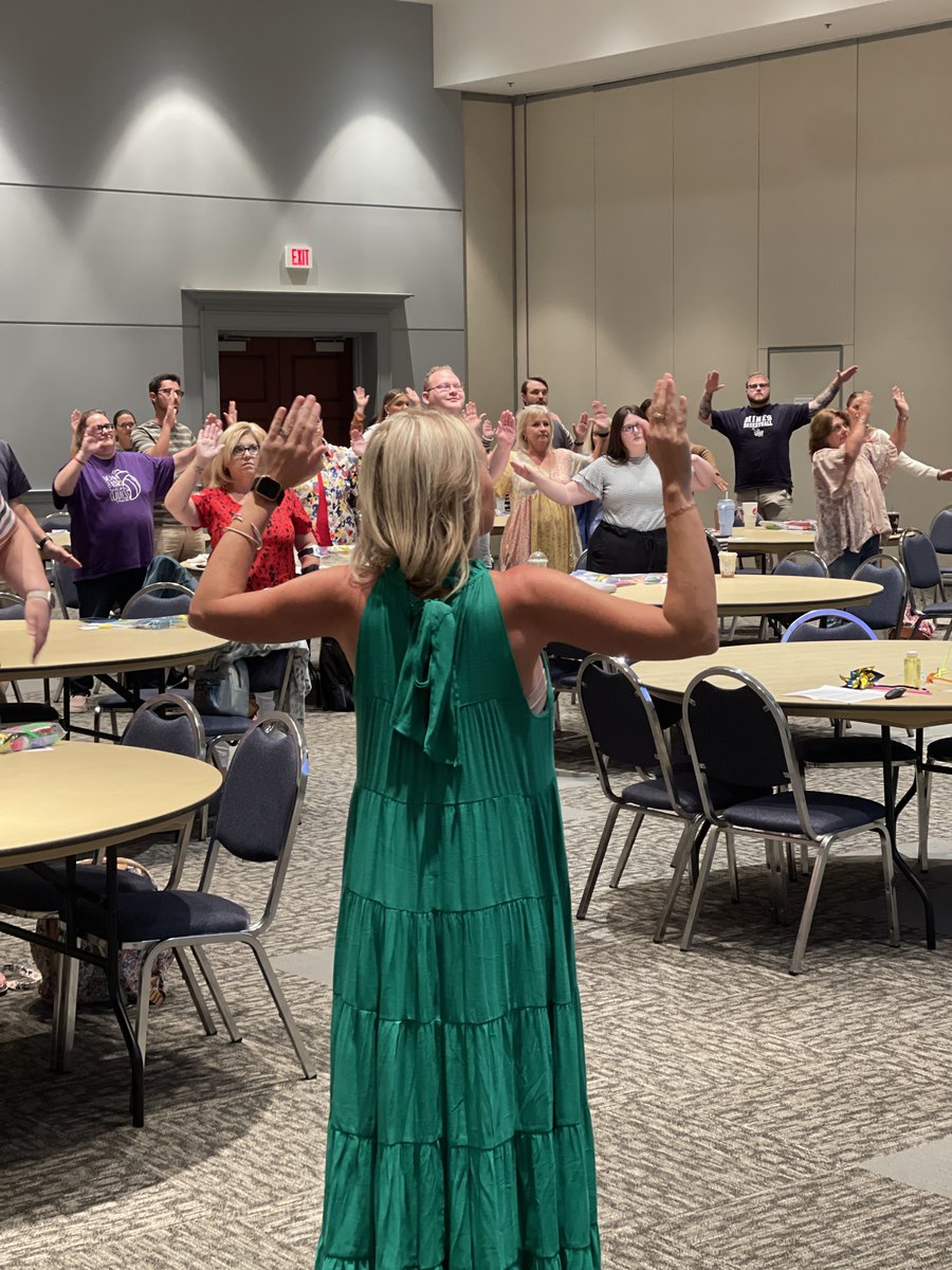 KEDCCRRSADL's tweet photo. Practicing strategies to promote mindfulness, calming + positive vibes, and create a welcoming classroom environment with Jordan Letcher-Williams at the #KEDCINSTITUTE Day 1! You can still join us M-W in Morehead! @kedc1 @spedkedc #WeAreKEDC #YourTrustedPartnerInEducation https://t.co/xVxgXbJbFV