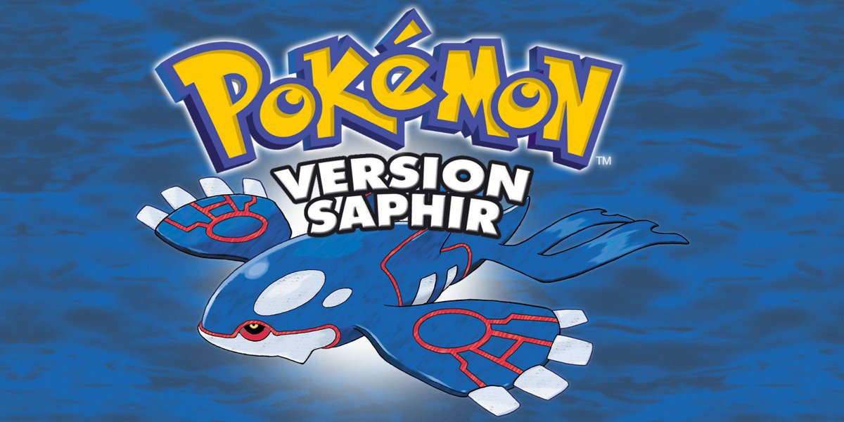 🎂En ce 25 juillet, on célèbre les 20 ANS de sortie de Pokémon Rubis et Pokémon Saphir en France !