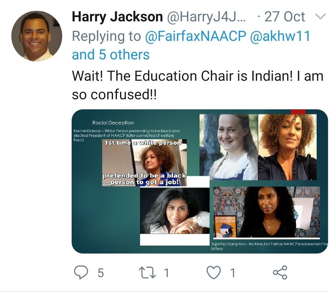 v_theclash's tweet photo. @PacificLegal I spy with my little eye #CoalitionForTJ leaders who have attacked Fairfax County students, parents, teachers, &amp; leaders. For example, do you really want to amplify #HarryJackson who is known for abusive behavior, racist memes, and antisemitic connections? https://t.co/Y3mHh5vt0C https://t.co/nxpUSvQPsE