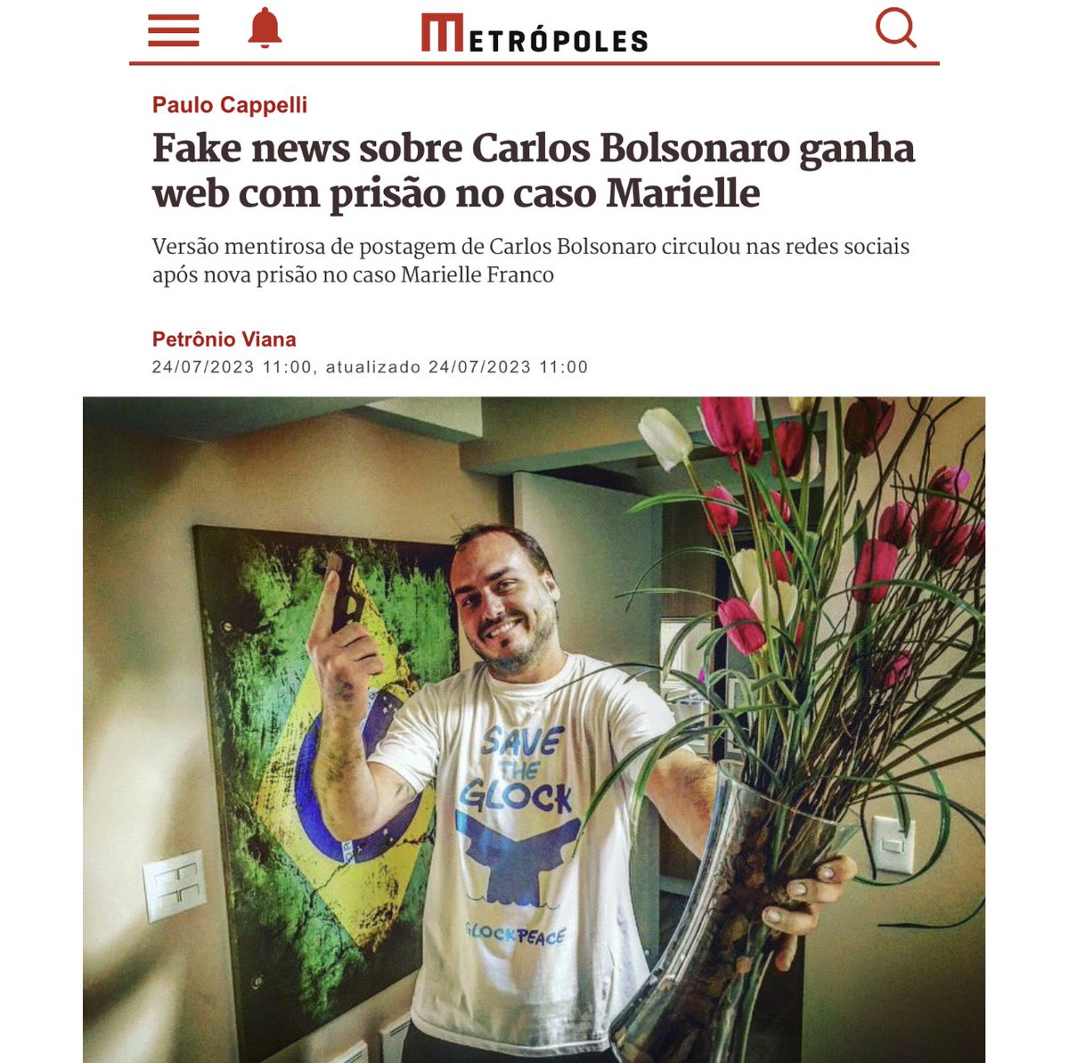 CarlosBolsonaro's tweet photo. Não é sobre quem faz, mesmo que acusem sem comprovar nada há anos. Trata-se apenas de um instrumento de aniquilação de quem é seu adversário utilizando instrumentos “legais” para concluir o desejado. https://t.co/axyfWk9sjY