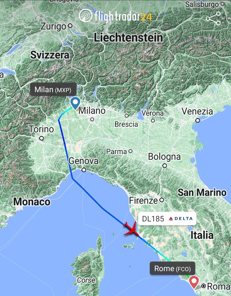 il volo #DL185 decollato da #Milano #Malpensa diretto a #NewYork Jfk è atterrato a Roma Fiumicino dopo aver dichiarato emergenza salendo in quota, una forte grandinata ha danneggiato varie componenti
#meteo #avgeek #maltempo #squawk7000 #hail #aviation