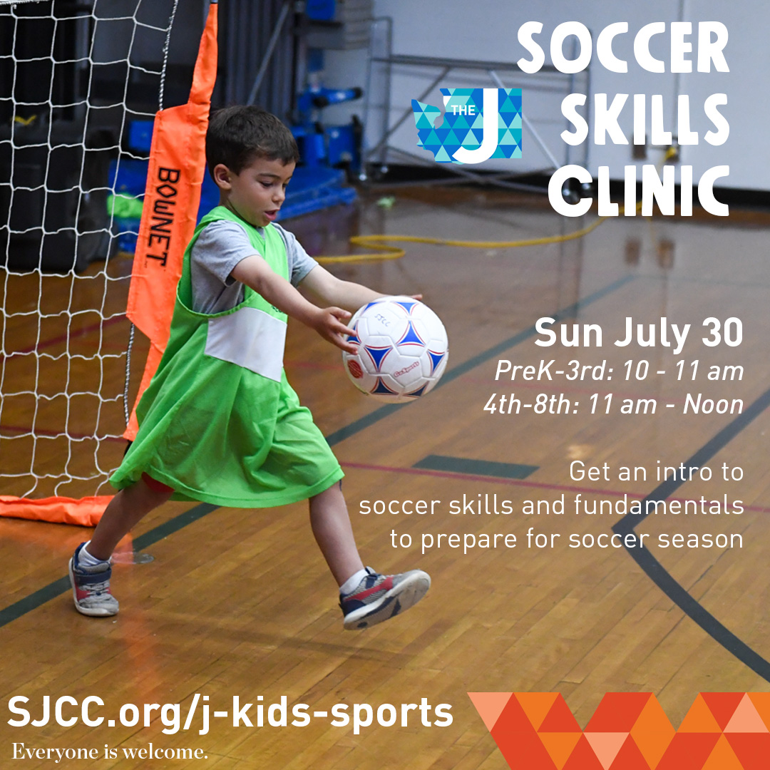 Catch World Cup fever this Sunday with the second of our Soccer Skills Clinic. Get an intro to soccer skills and fundamentals to prepare for soccer season. For pre-k-8th grade. Register >> sjcc.org/event/soccer-s… #StroumJCC #Soccer #Summer2023