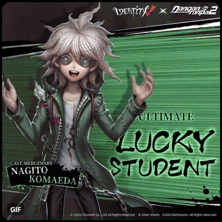 epireum's tweet photo. @GameIdentityV NA 
16345622

Nagito ❤but Kokichi 😭 https://t.co/OeRTNrvUGW